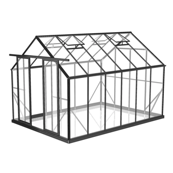Greenhouse 8ft x 12ft Polycarbonate