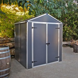 PALRAM RUBICON SKYLIGHT 6’x5′ GARDEN SHED 1.9m x 1.5m