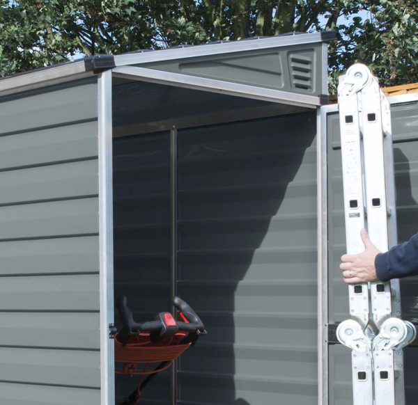 PALRAM SKYLIGHT 4x6 PENT SHED 1.2m x 1.8m - Image 8