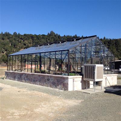 Collegiate Glass Greenhouse