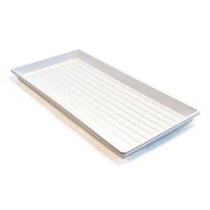 1020 White Shallow Tray | 10 Pack