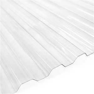 Clear Corrugated Polycarbonate | 10 Pack