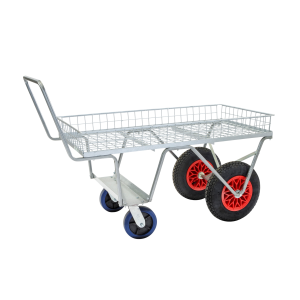 Rail Top Barrow 4 Wheel