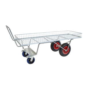 Rail Top Barrow – 4 Wheels