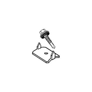 Lap Fasteners with Screw, 100 per bag