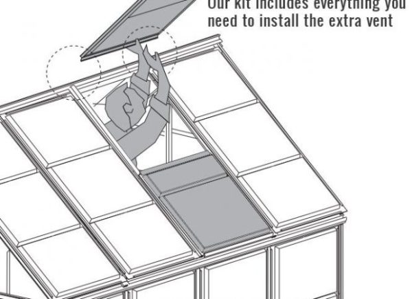 SILVERLINE MAZE 6’x6′ GREENHOUSE 1.8mx1.8m - Image 5