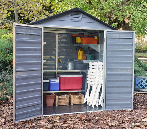 PALRAM SKYLIGHT 6’x5′ GARDEN SHED 1.9m x 1.5m - Image 6