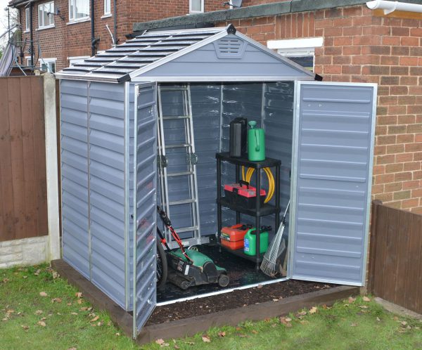 PALRAM SKYLIGHT 6’x5′ GARDEN SHED 1.9m x 1.5m - Image 7