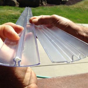 2 Piece Plastic H Profile