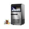 Advwin Commercial Ice Maker, 45KG/24H Under Counter Ice Maker Machine, Self Cleaning, Freestanding Ice Cube Machine
