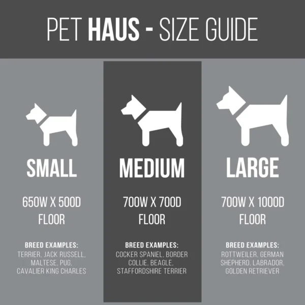Pinnacle Hardware 800 x 700 x 700mm Medium Pet Haus Dog Kennel - Image 2