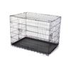 YES4PETS 48' Collapsible Metal Dog Puppy Crate Cat Cage With Divider