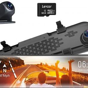 Rearview Mirror Monitor 12″1296P HD  (Supply & Fitted)-Electrics Accessories