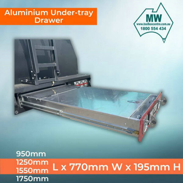 Undertray Drawer – Alloy (Model: A-TTY) - Image 2