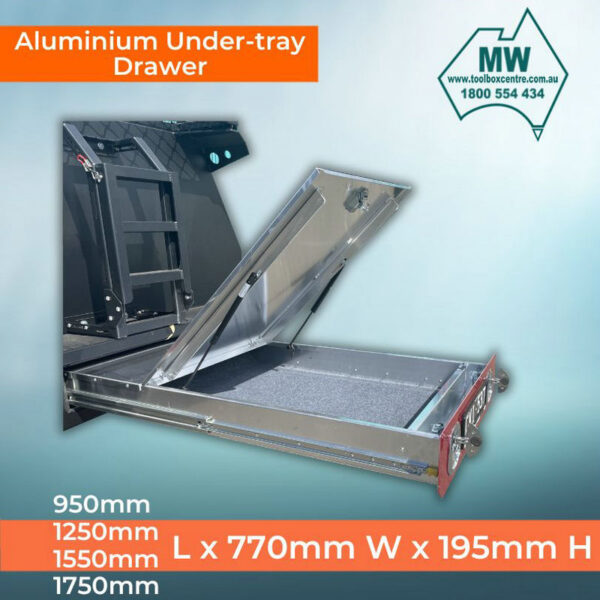 Undertray Drawer – Alloy (Model: A-TTY) - Image 3