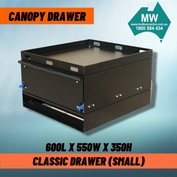Classic Drawer Slide Black – Classic Drawer Slide – Black (2 Sizes Available) - Image 3