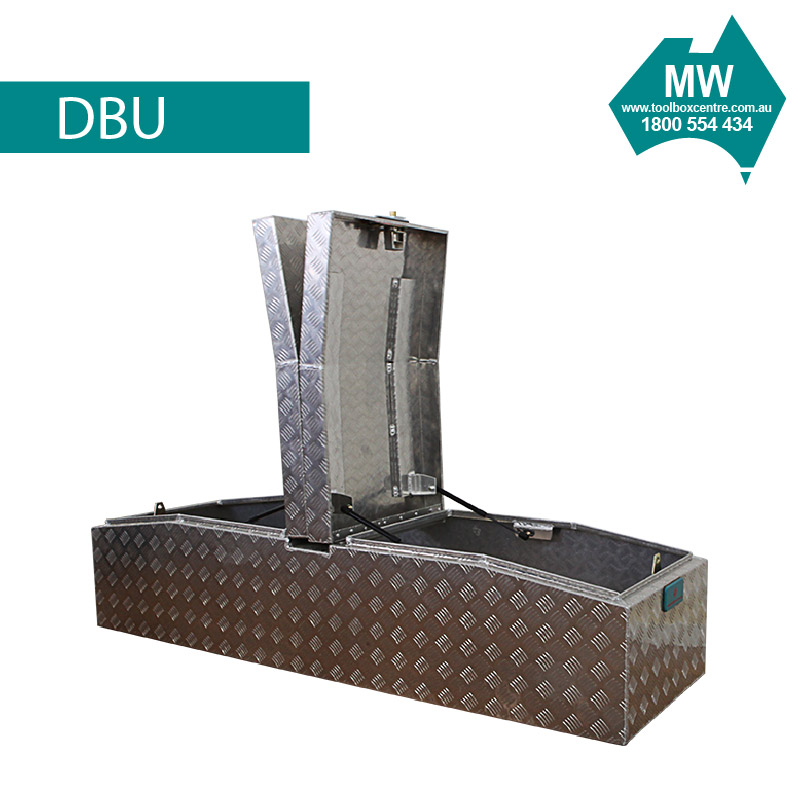 DBU Aluminium Toolbox – Top Opening Toolbox - Image 3
