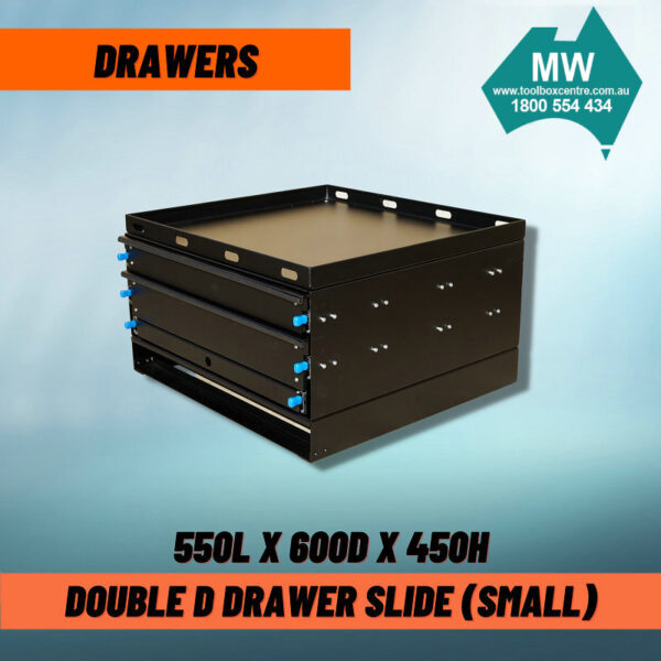 Double D Camping Drawer Slide-Black – Double D Camping Drawer Slide-Black (2 Sizes Available) - Image 4