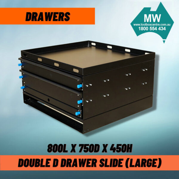 Double D Camping Drawer Slide-Black – Double D Camping Drawer Slide-Black (2 Sizes Available) - Image 8
