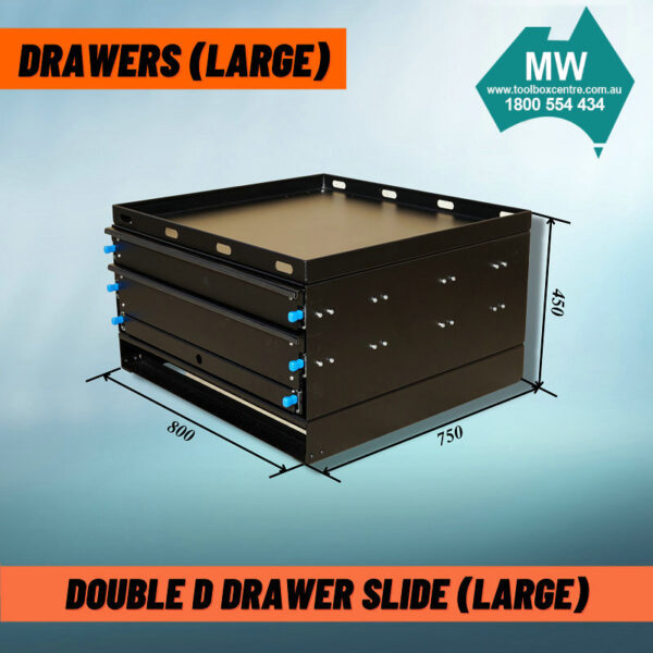 Double D Camping Drawer Slide-Black – Double D Camping Drawer Slide-Black (2 Sizes Available) - Image 9