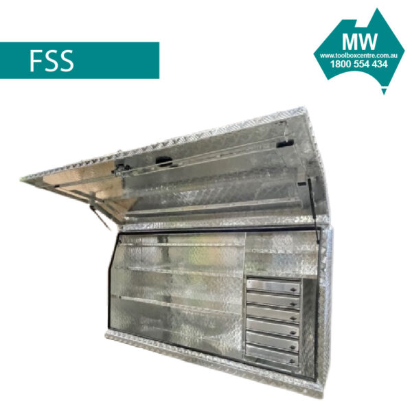FSS Aluminium Toolbox – Side Opening Toolbox - Image 3
