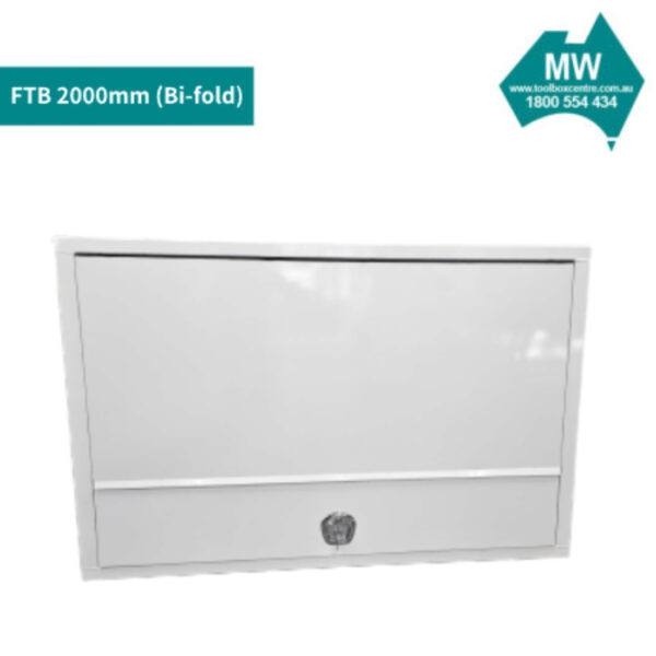 Aluminium Truck Toolbox FTB 2000mm (Bi-fold；with drawers and shelving) - Image 7