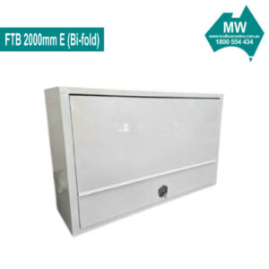 Aluminium Truck Toolbox FTB 2000mm E (Bi-fold; with shelving)