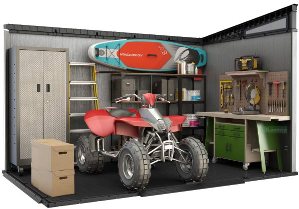 KETER ARTISAN SHED 11x7 3.4mx2.2m - Image 5