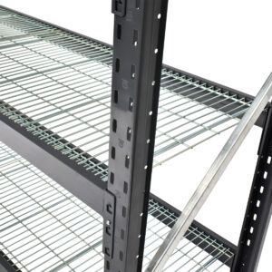Mesh Deck Longspan and Rivet Shelving