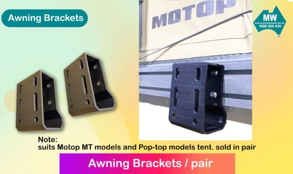 Awning Brackets / Pair Motop Accessories - Image 2