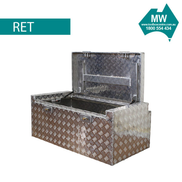 RET Aluminium Toolbox – Top Opening Toolbox - Image 3