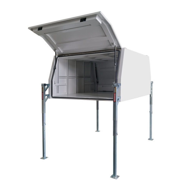 1800mm Aluminium Canopy – White - Image 2