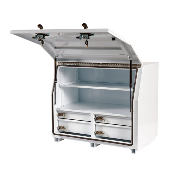 850H Series – Steel Side-by-side 4 Drawer Minebox - Image 4