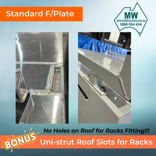 Flat Plate Dual Cab Canopy – Black - Image 3