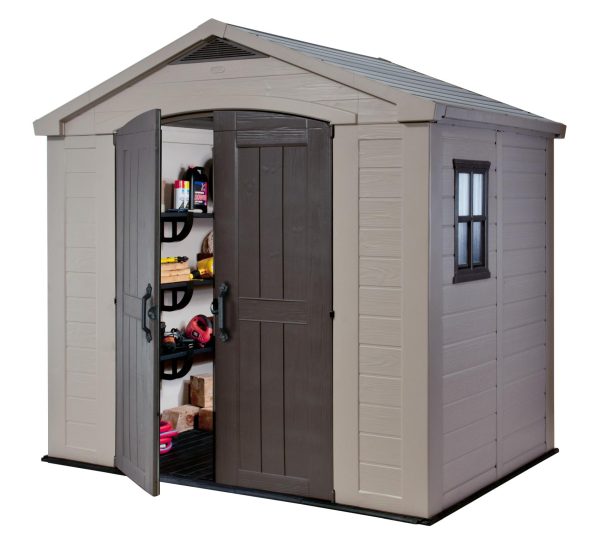 KETER FACTOR 8x6 SHED 2.6mx1.8m - Image 7
