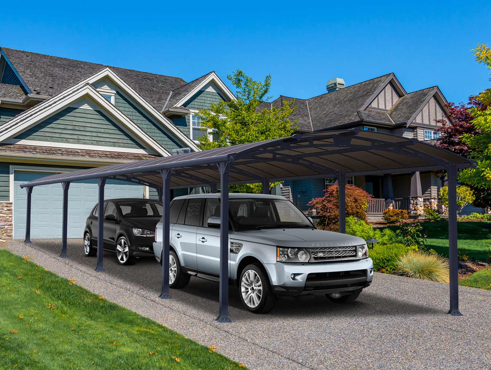 ARCADIA GAZEBO CARPORT 10.6mx3.6m - Image 8