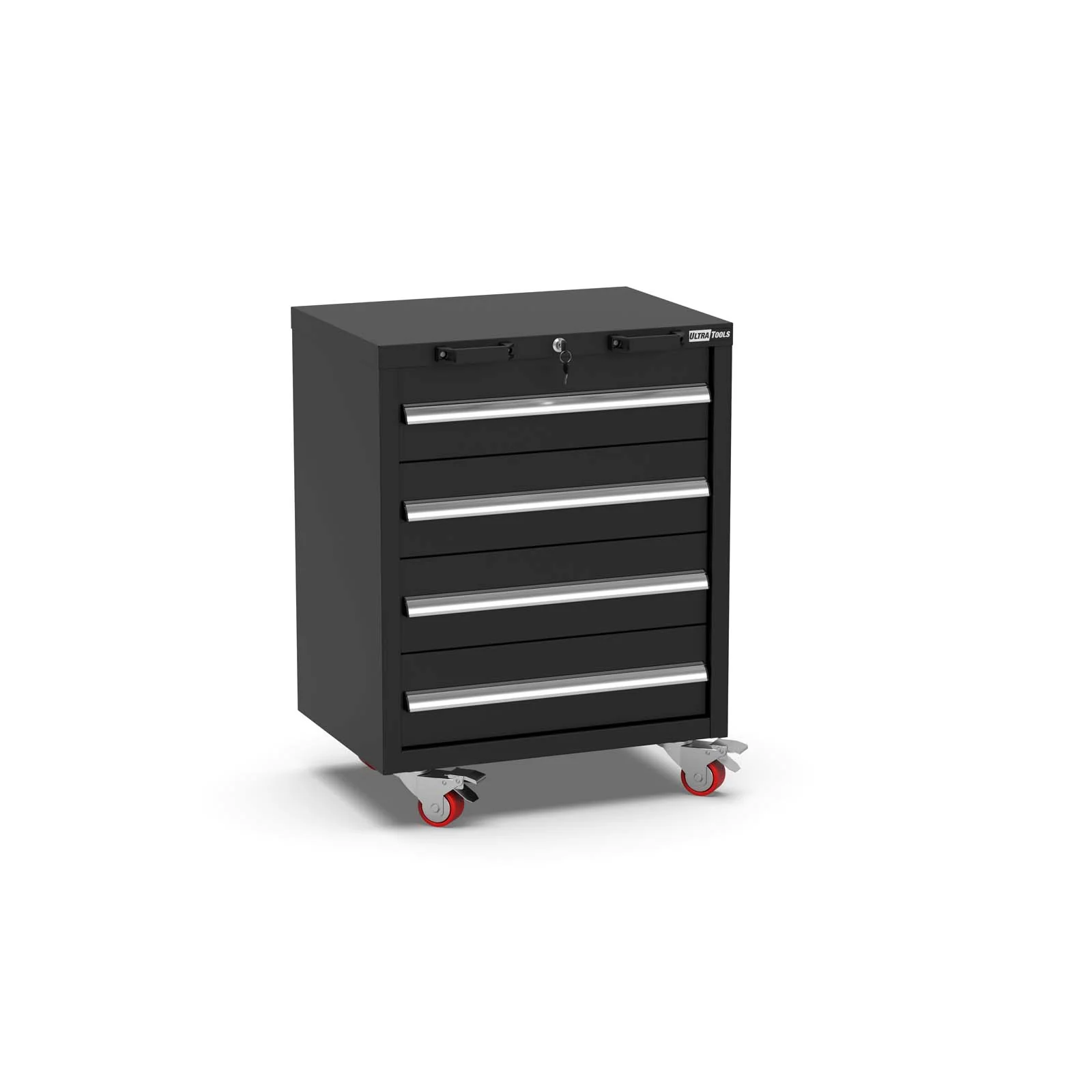 UltraTools 2450/4300mm x 550mm x 2025mm Black Classic Workshop Garage Storage Corner Cabinet Set - Image 13