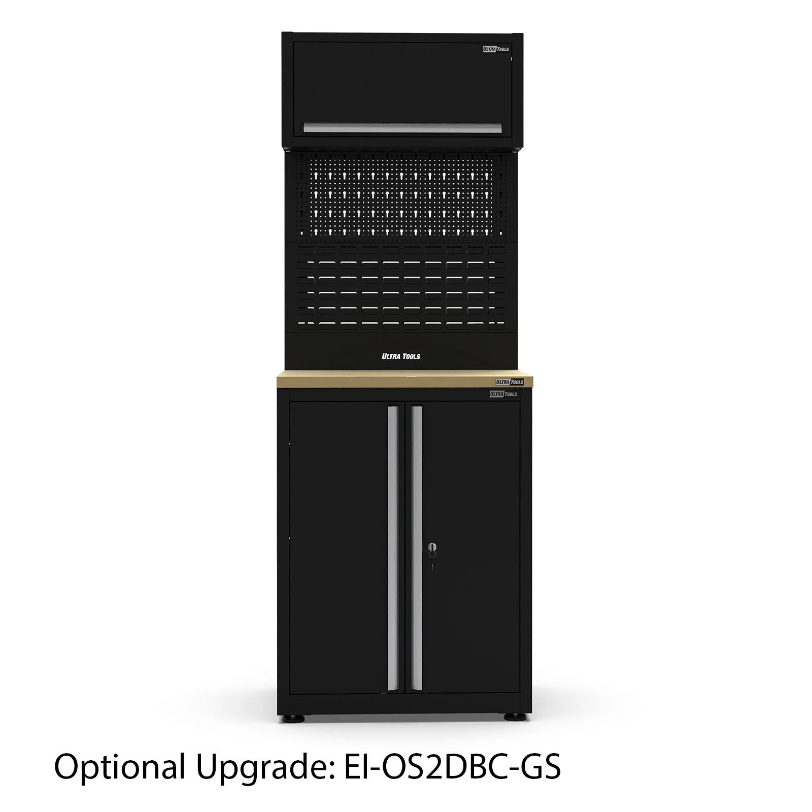 UltraTools 3200/3550mm x 550mm x 2025mm Black Classic Workshop Garage Storage Corner Cabinet Set - Image 15