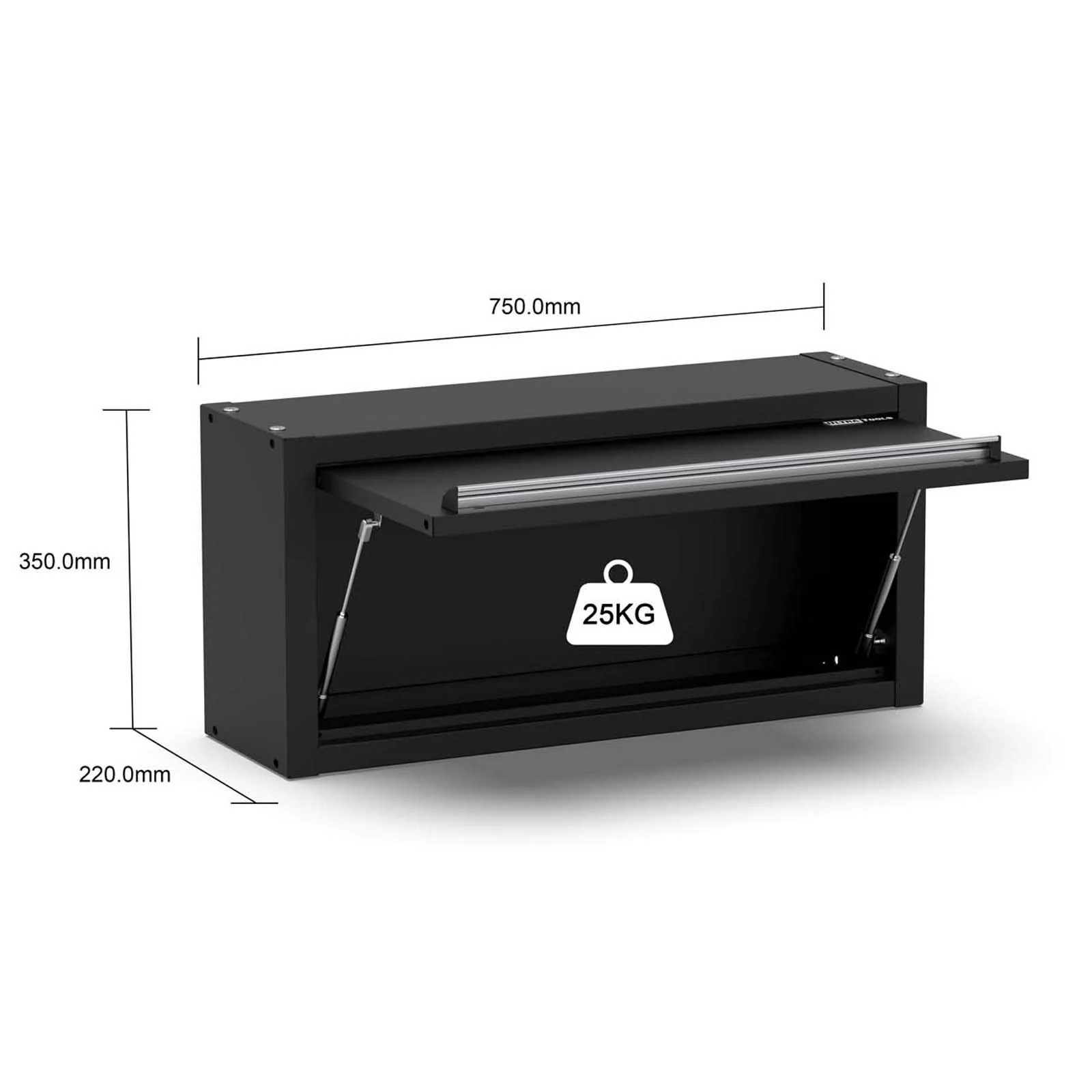 UltraTools 3650mm x 550mm x 2025mm Black Classic Workshop Garage Storage Cabinet Set - Image 18