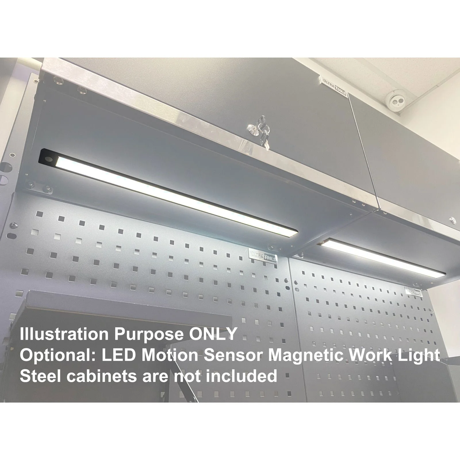 UltraTools 3650mm x 550mm x 2025mm Black Classic Workshop Garage Storage Cabinet Set - Image 22