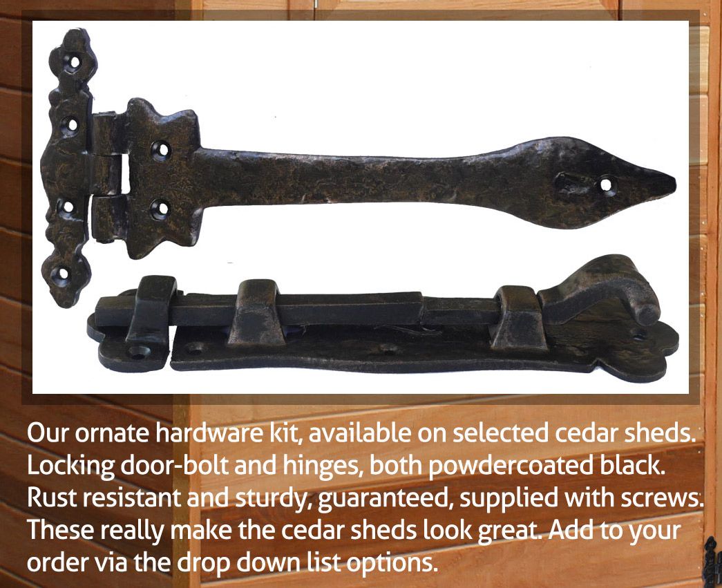 CEDAR SHED GLENDALE 8x8ft 2.5mx2.5m - Image 15