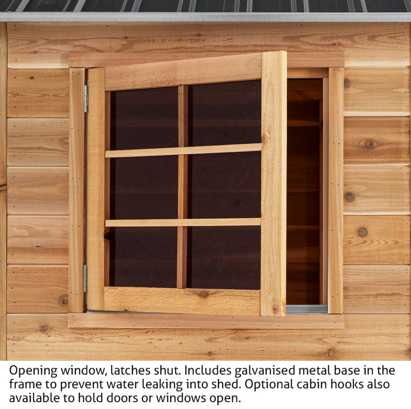 CEDAR SHED MAPLE 12x6ft – 3.6mx1.9m - Image 8