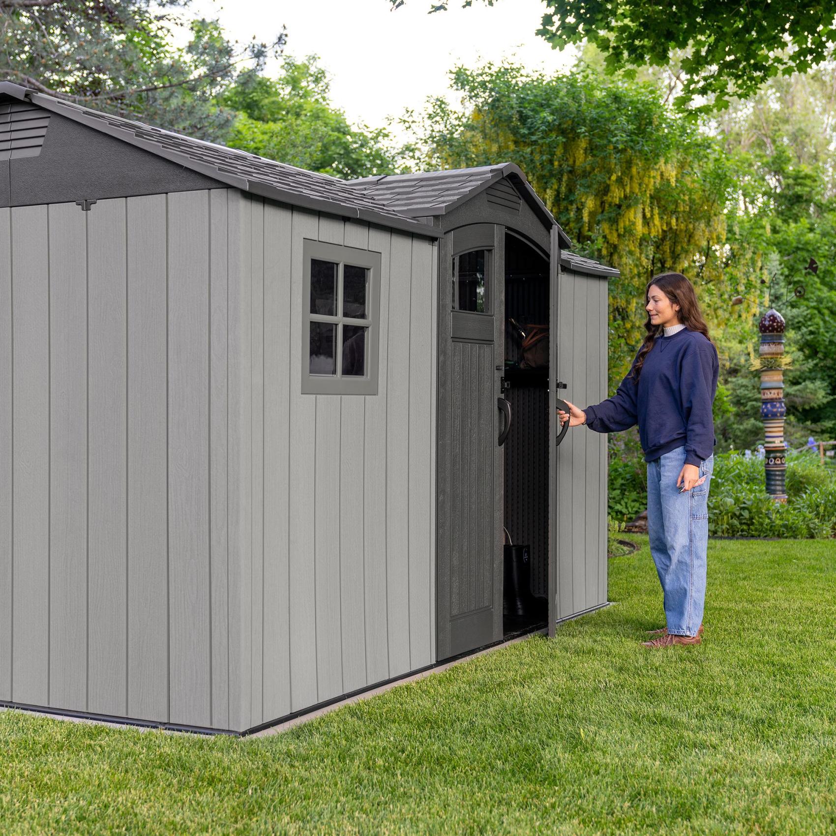 LIFETIME 12’x7′ GARDEN SHED 3.5mx2.1m - Image 13