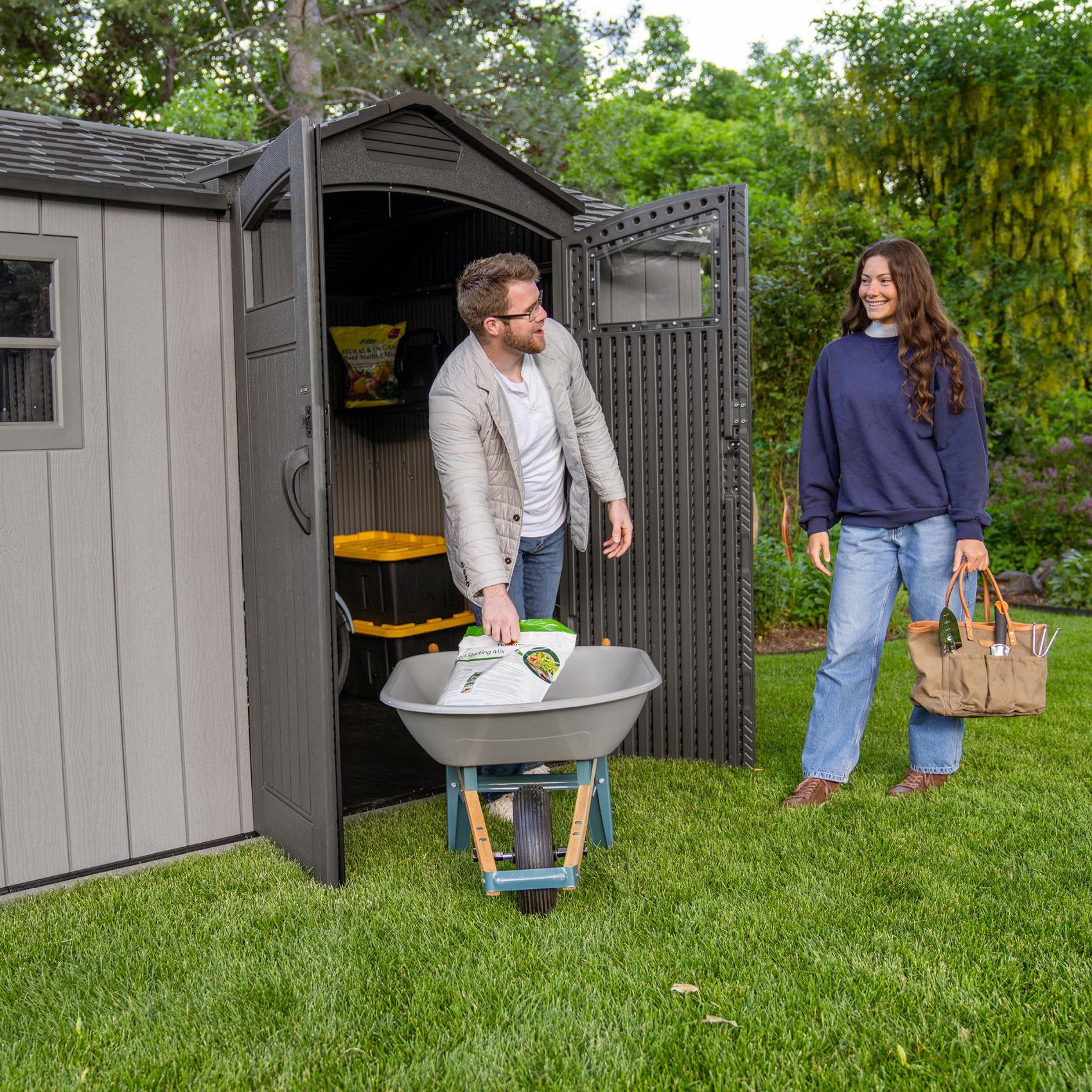 LIFETIME 12’x7′ GARDEN SHED 3.5mx2.1m - Image 10