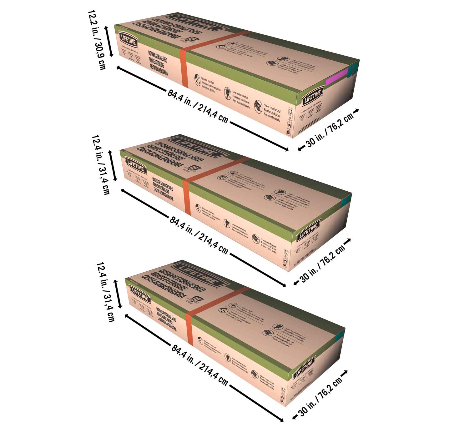 LIFETIME 7’x14′ GARDEN SHED 2.2mx4.3m - Image 3