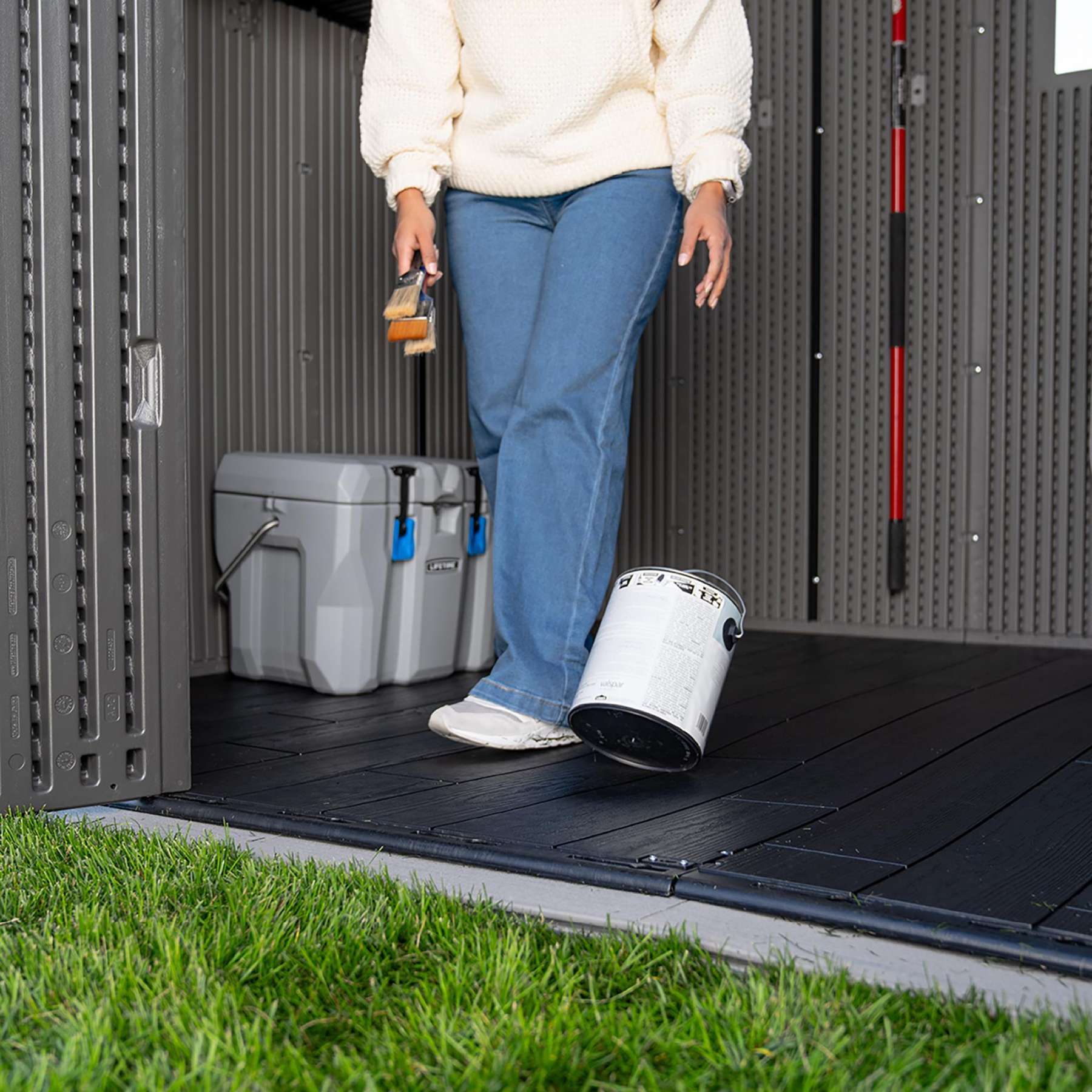 LIFETIME 9.5’x7′ GARDEN SHED 2.8m x 2.1m - Image 3