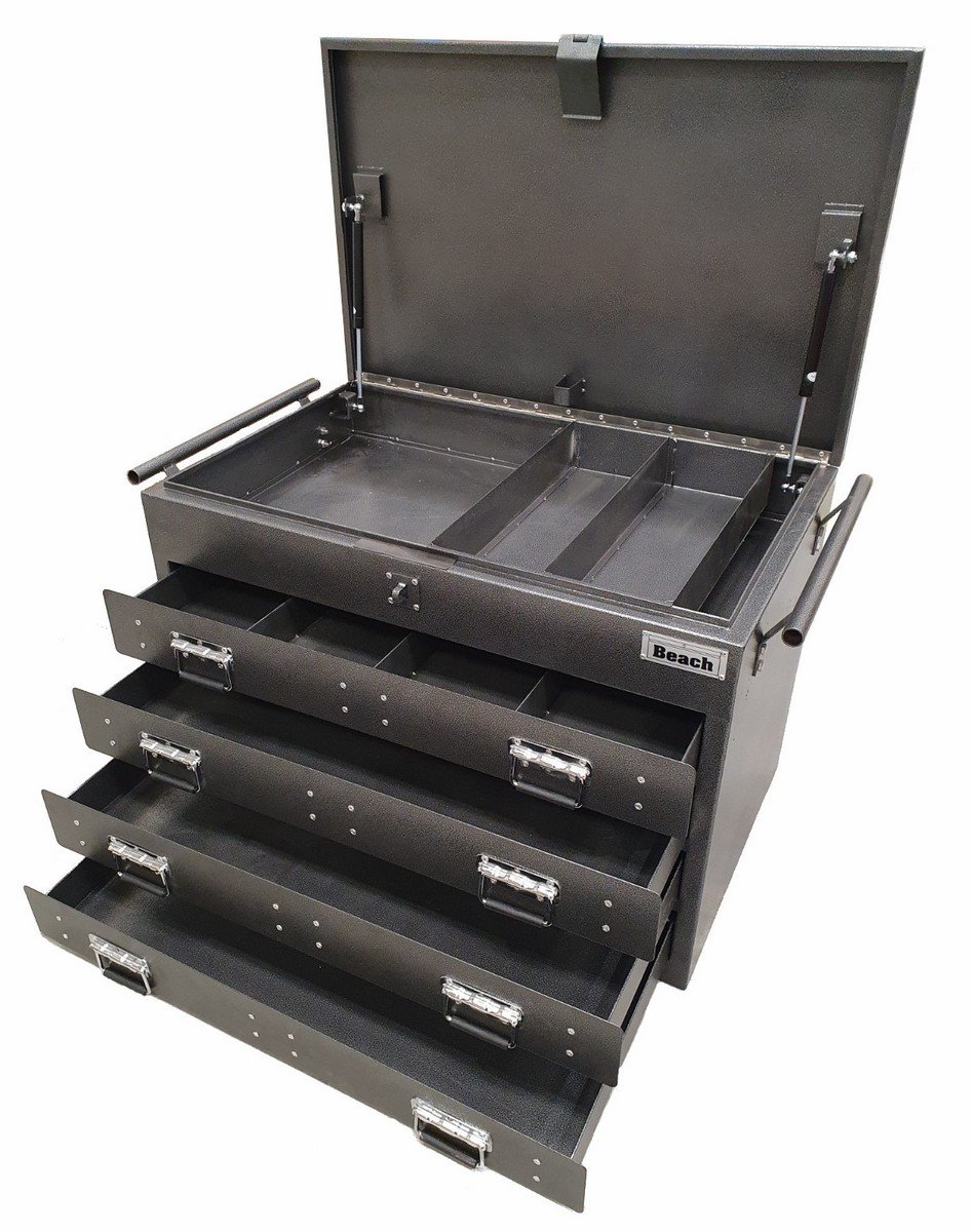 Beach BUB4G - Ute Box - 4 Drawer Grey
