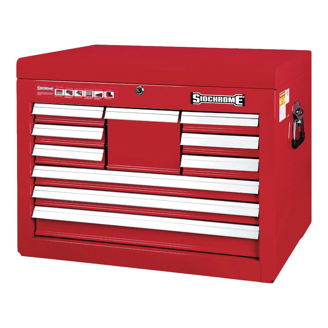 SIDCHROME TOOL CHEST DEEP 10 DRAWER
